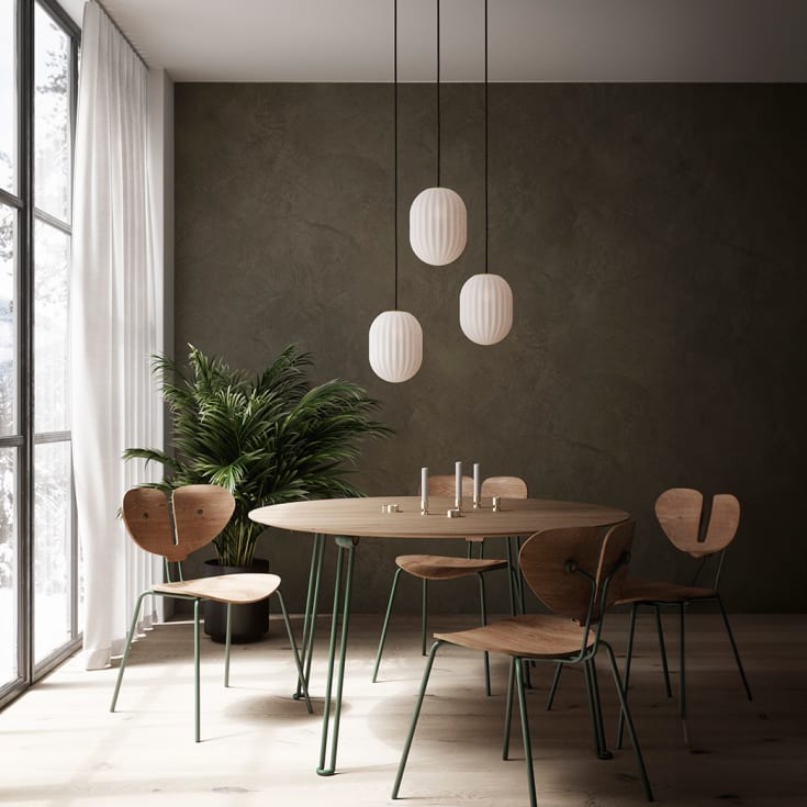 Nordic Tales Bright Modeco pendel, sort ledning