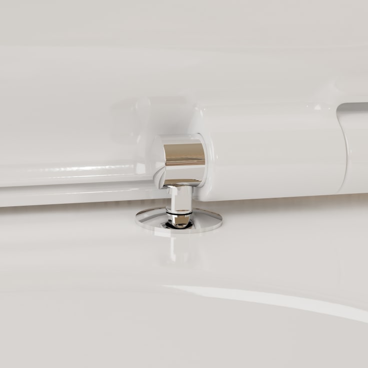 Hansgrohe EluPura S 540 væghængt toilet, uden skyllekant, rengøringsvenlig, hvid