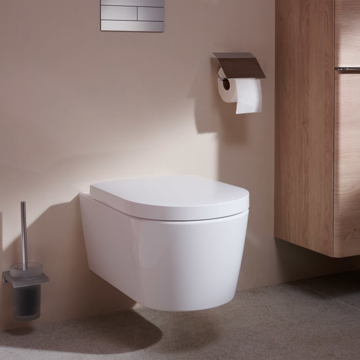 Hansgrohe EluPura S toalettsits, vit