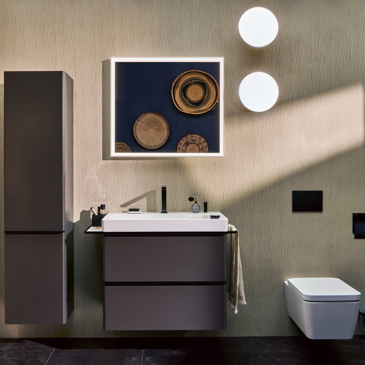 Hansgrohe EluPura Q toalettsits, vit