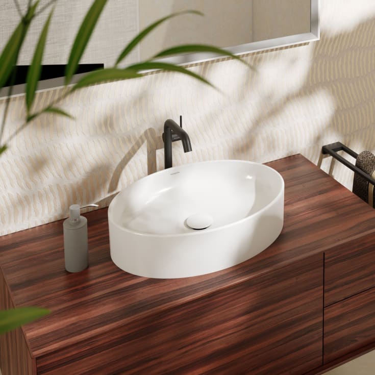 Hansgrohe Xuniva D servant, 55x40 cm, hvit
