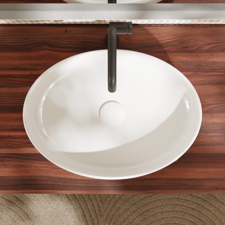 Hansgrohe Xuniva D servant, 55x40 cm, hvit