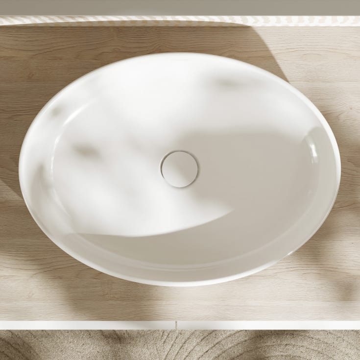 Hansgrohe Xuniva D tvättställ, 55x40 cm, vit