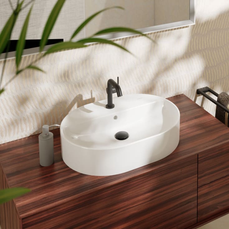 Hansgrohe Xuniva U servant, 60x45 cm, hvit