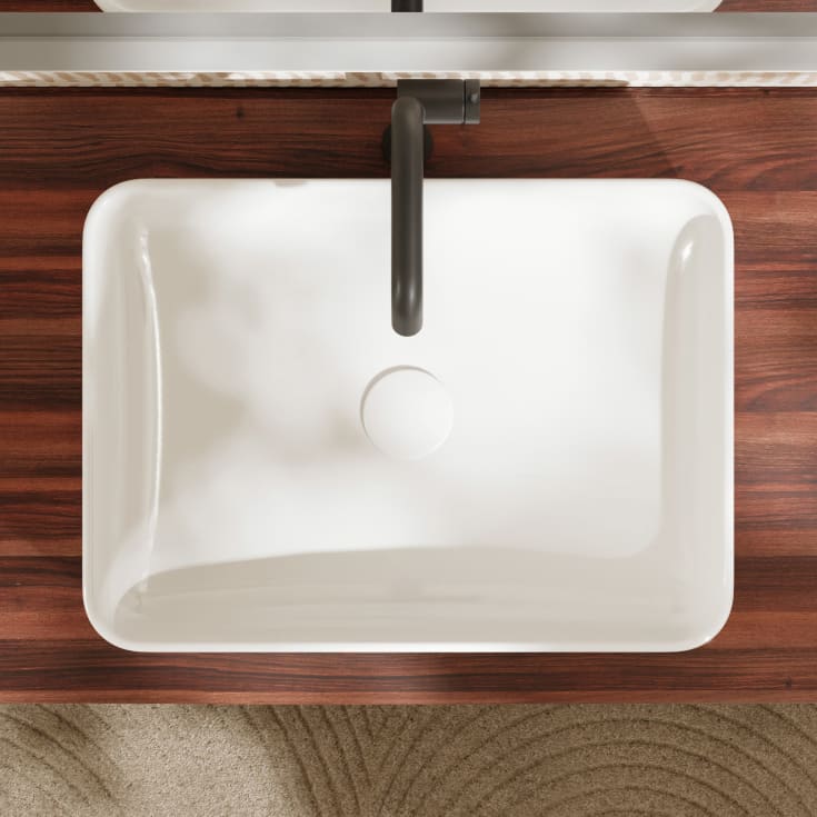 Hansgrohe Xuniva Q tvättställ, 55x40 cm, vit