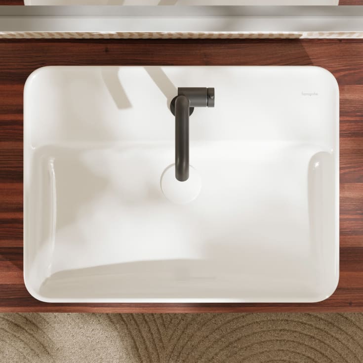 Hansgrohe Xuniva Q håndvask, 60x45 cm, hvid