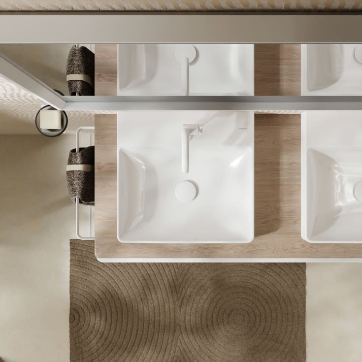 Hansgrohe Xelu Q håndvask 50x48 cm, hvid