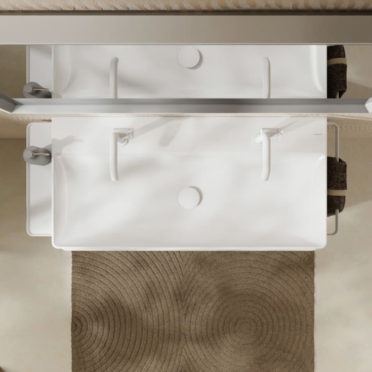 Hansgrohe Xelu Q håndvask 100x48 cm, hvid