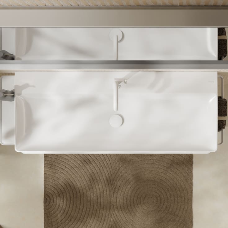 Hansgrohe Xelu Q håndvask 120x48 cm, hvid
