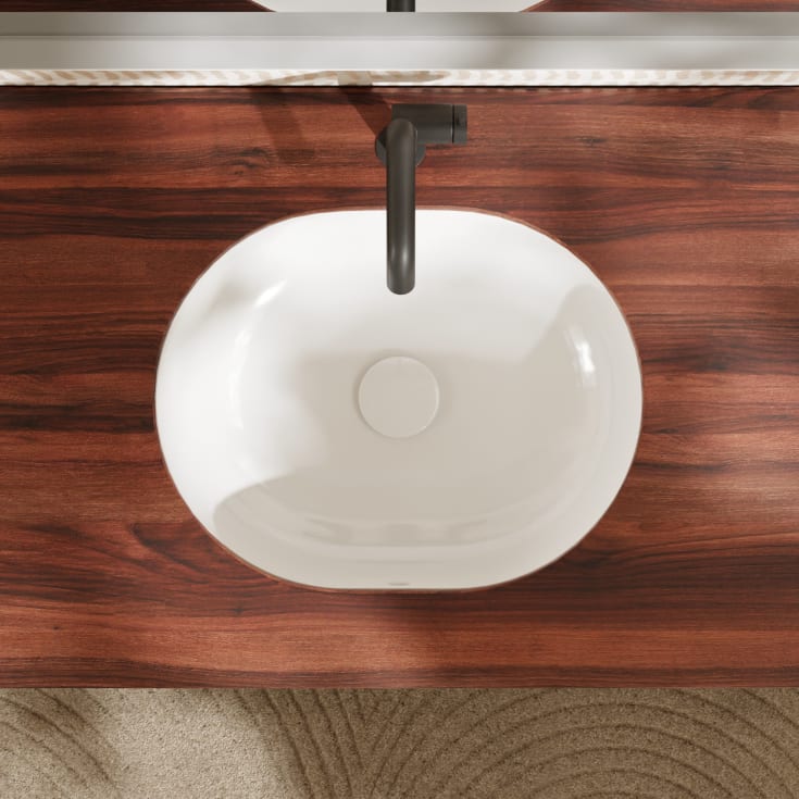 Hansgrohe Xuniva U tvättställ, 45x35 cm, vit