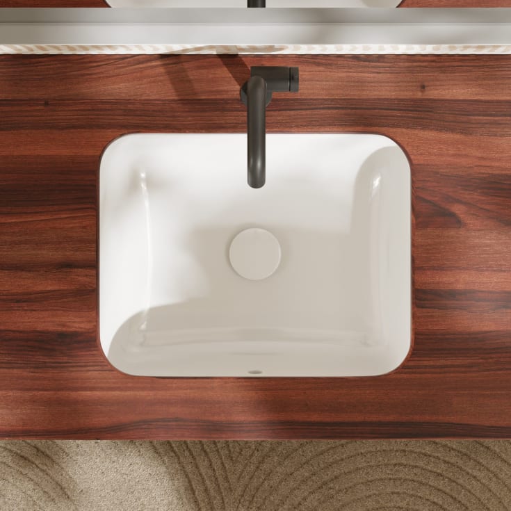 Hansgrohe Xuniva Q tvättställ, 45x35 cm, vit