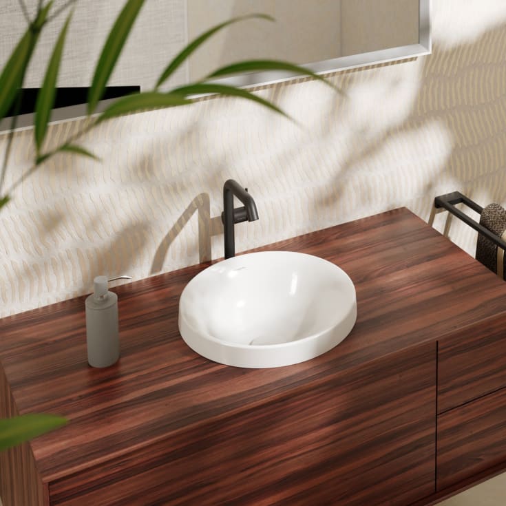 Hansgrohe Xuniva S servant, Ø40 cm, hvit