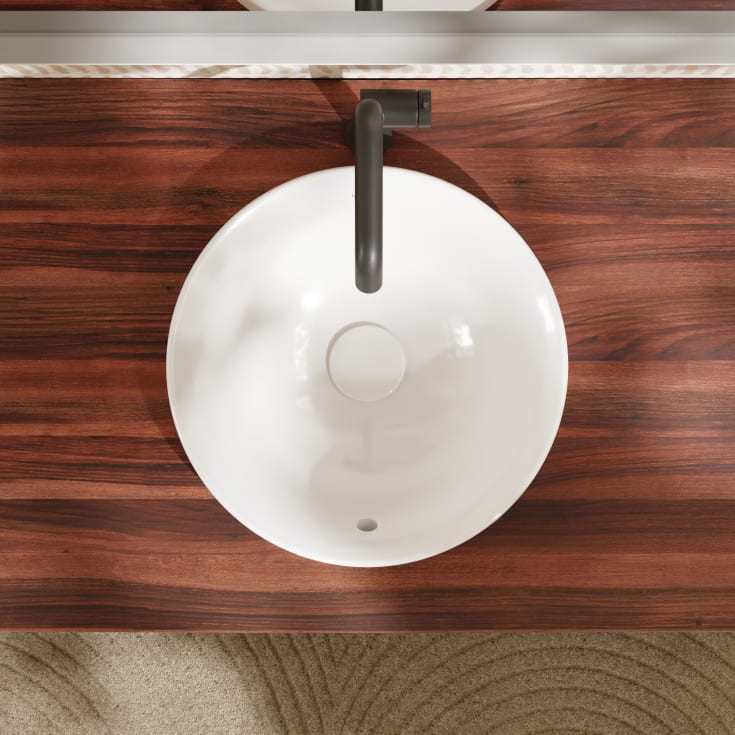 Hansgrohe Xuniva S servant, Ø40 cm, hvit