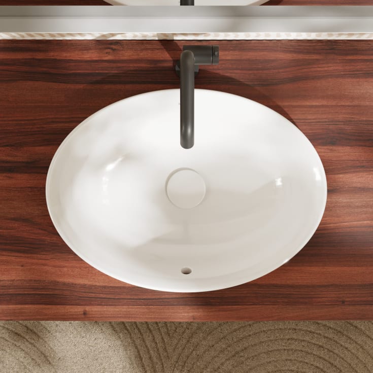 Hansgrohe Xuniva D tvättställ, 55x40 cm, vit