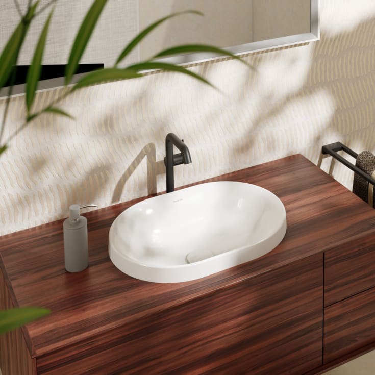 Hansgrohe Xuniva U tvättställ, 55x40 cm, vit