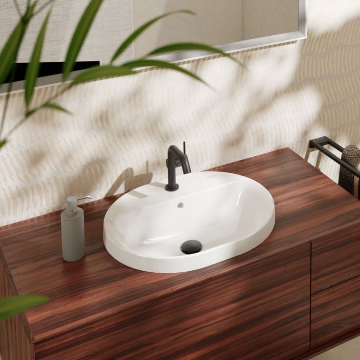 Hansgrohe Xuniva U tvättställ, 55x45 cm, vit