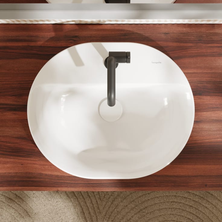Hansgrohe Xuniva U tvättställ, 55x45 cm, vit