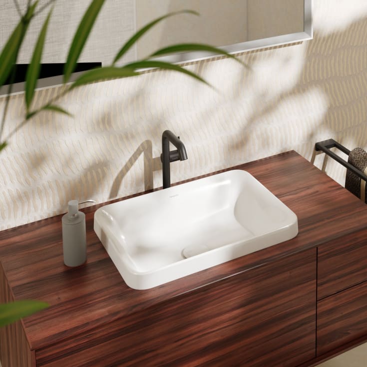 Hansgrohe Xuniva Q tvättställ, 55x40 cm, vit