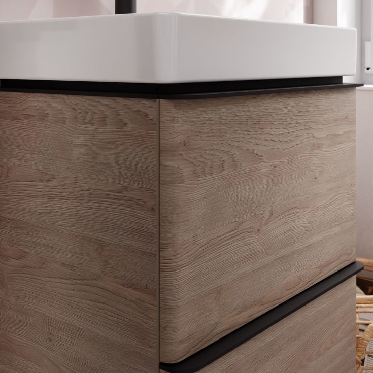 Hansgrohe Xelu Q underskab, 48x49,5 cm, eg