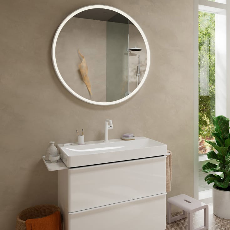 Hansgrohe Xelu Q underskab, 78x49,5 cm, hvid højglans