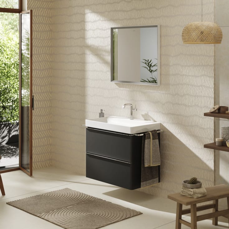 Hansgrohe Xelu Q underskab 78x47,5 cm, mat grå