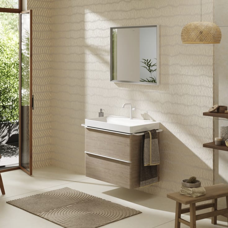 Hansgrohe Xelu Q underskab, 78x49,5 cm, eg
