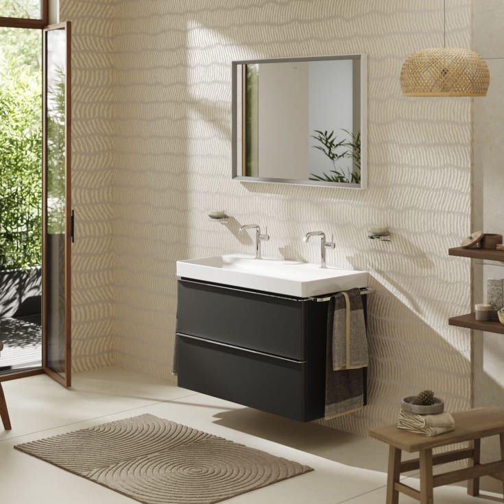 Hansgrohe Xelu Q underskab, 98x49,5 cm, mat grå