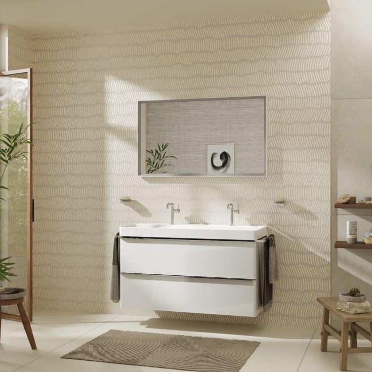 Hansgrohe Xelu Q underskab 118x47,5 cm, hvid højglans
