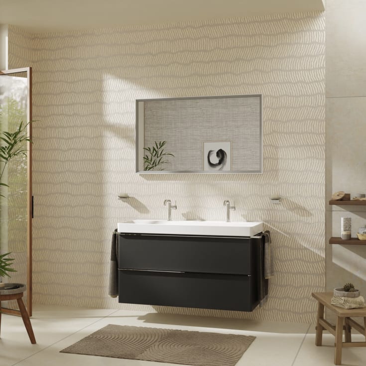 Hansgrohe Xelu Q underskab 118x47,5 cm, mat grå