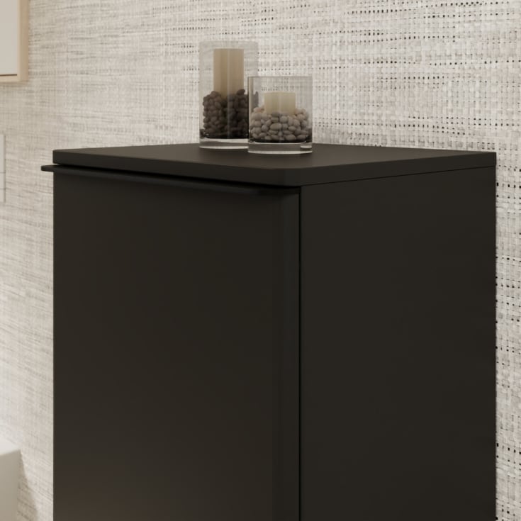 Hansgrohe Xelu Q vægskab 40x35 cm, højre, mat grå