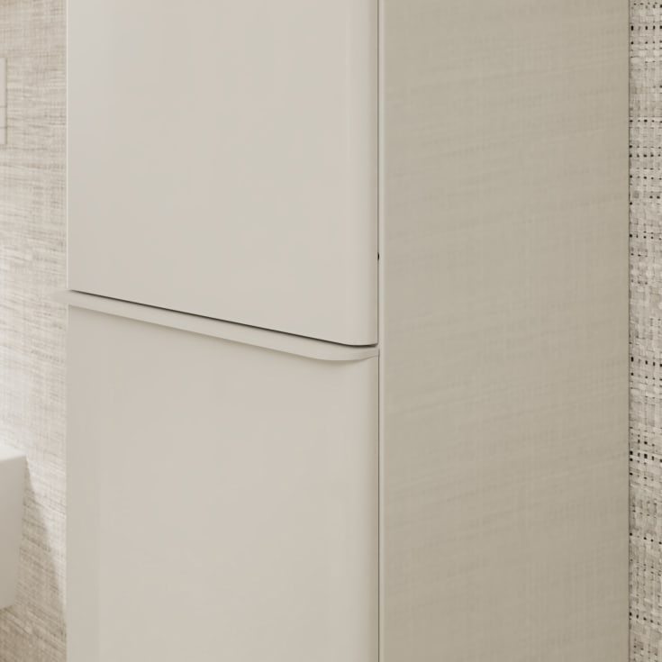 Hansgrohe Xelu Q højskab 40x165,5 cm, højre, hvid højglans