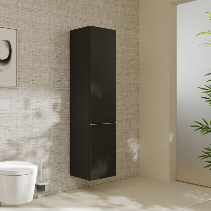 Hansgrohe Xelu Q højskab 40x165,5 cm, højre, mat grå