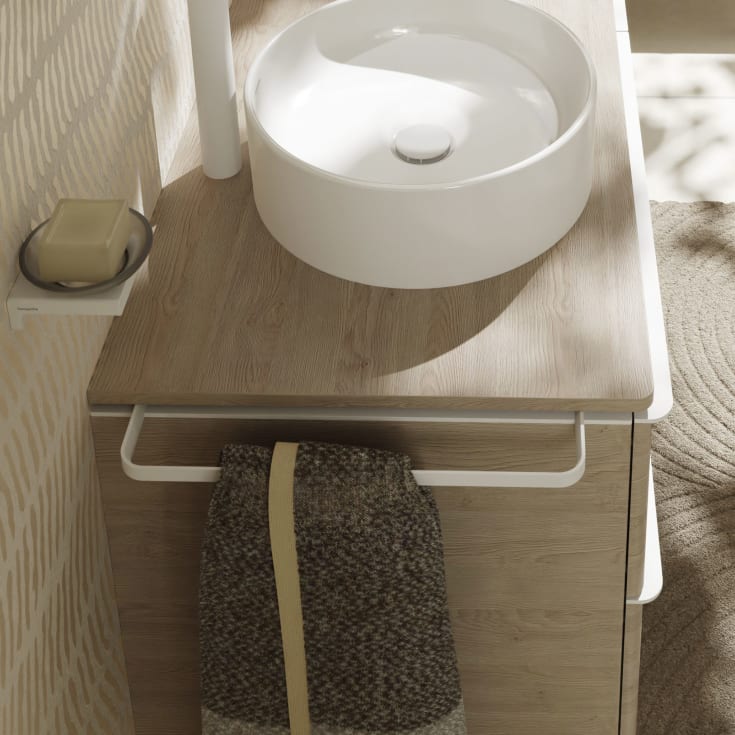 Hansgrohe Xelu Q håndklædeholder til underskab 43 cm, mat hvid
