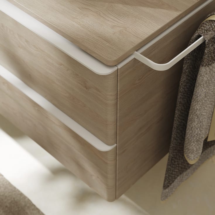 Hansgrohe Xelu Q håndklædeholder til underskab 43 cm, mat hvid