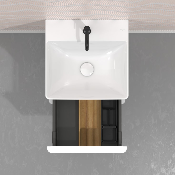 Hansgrohe IntraStoris lådinsats, 11,5x34 cm, ek