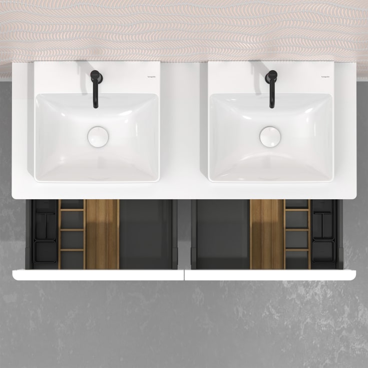 Hansgrohe IntraStoris lådinsats, 34 cm, ek