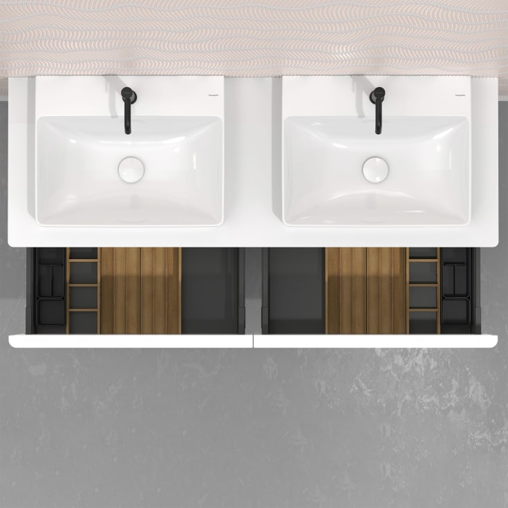 Hansgrohe IntraStoris lådinsats, 34 cm, ek