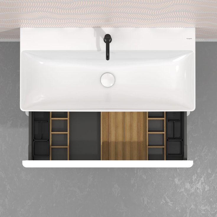 Hansgrohe IntraStoris lådinsats, 34 cm, ek