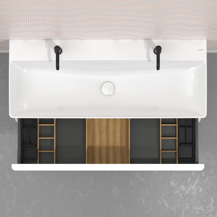 Hansgrohe IntraStoris lådinsats, 34 cm, ek