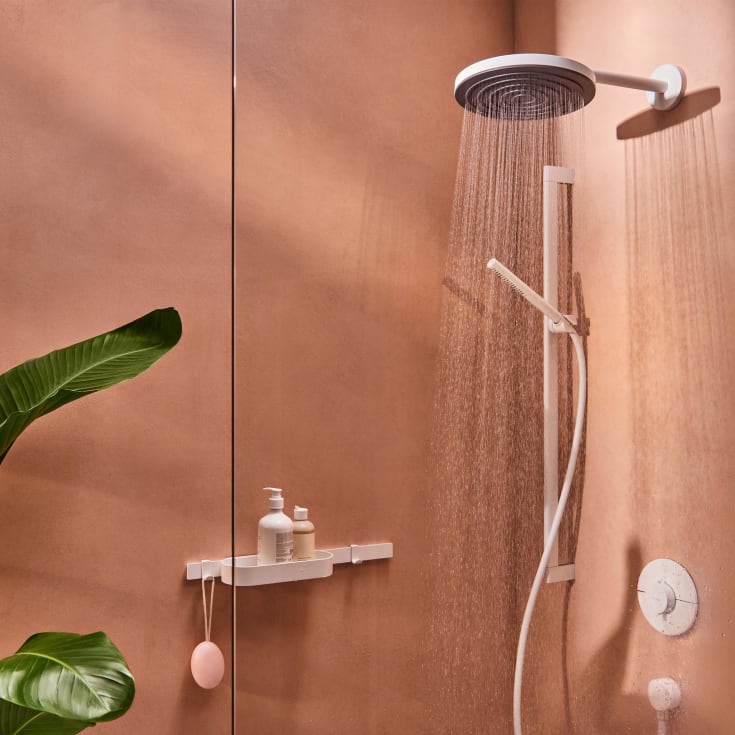 Hansgrohe Pulsify S hÄndbruser, vandbesparende, mat hvid
