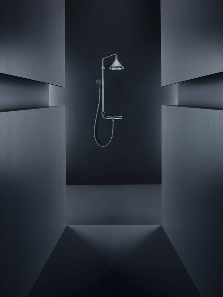 Axor Front Showerpipe, ø279 mm, krom