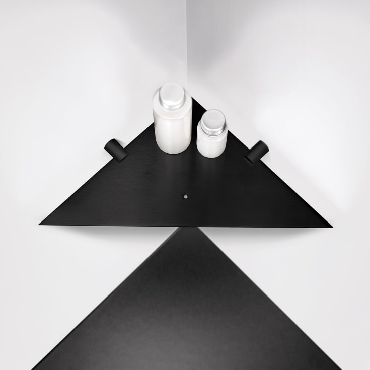 Cosmic Logic duschhylla, matt svart