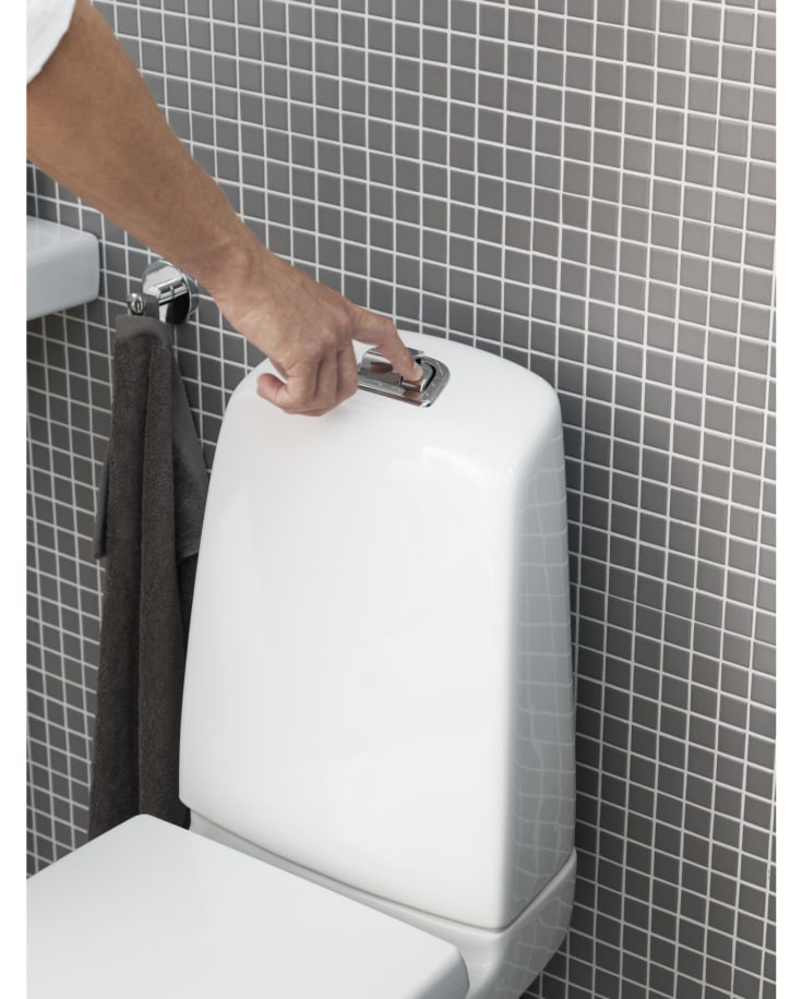 Gustavsberg Nautic 5500L toilet, hvid
