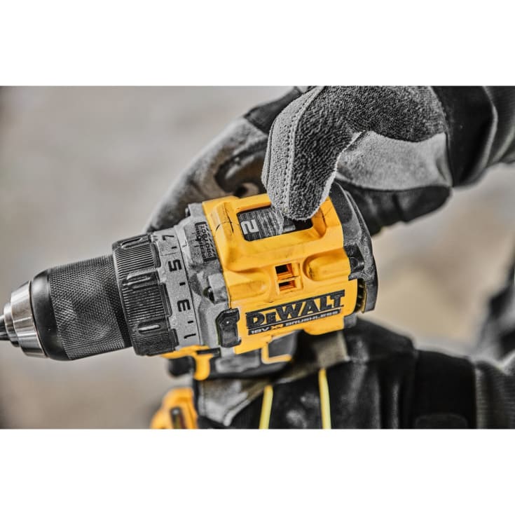 DeWalt 18V XR DCD800P2T-QW skrumaskin, 2 stk. 18V x 5.0 Ah