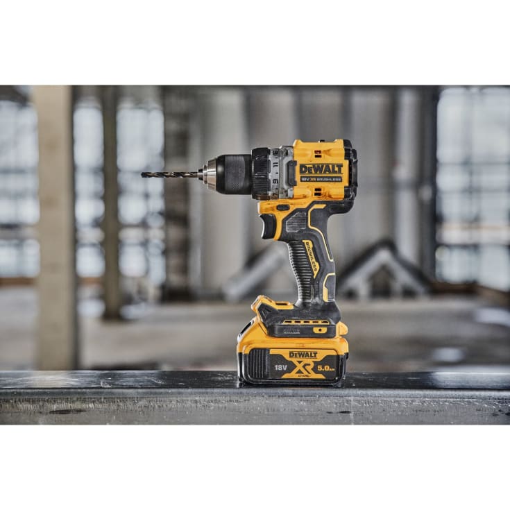 DeWalt 18V XR DCD800P2T-QW skrumaskin, 2 stk. 18V x 5.0 Ah