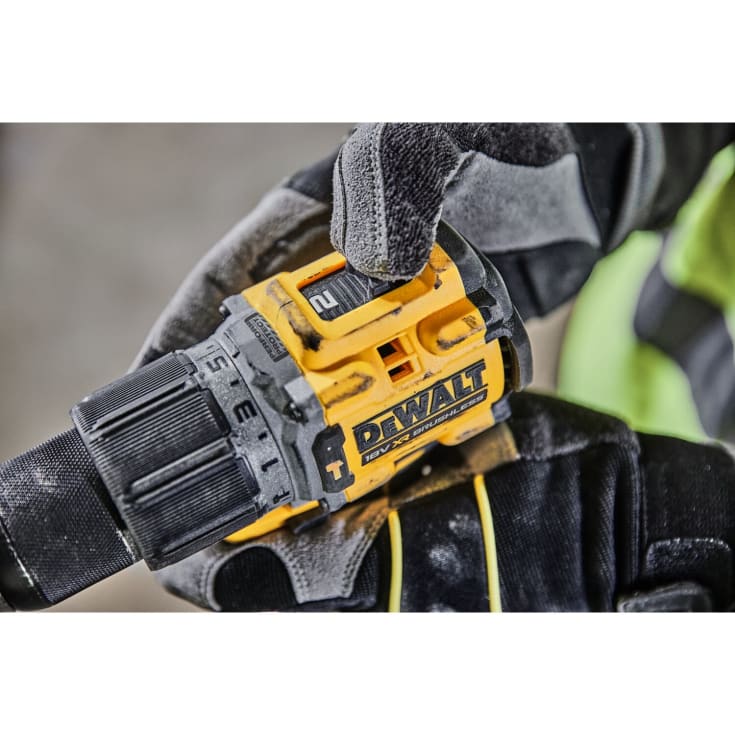 DeWalt 18V XR DCD805P2T-QW slagborrmaskin, 2 stk. 18V x 5.0 Ah