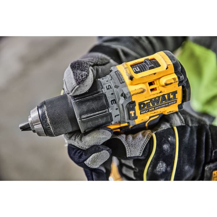 DeWalt 18V XR DCD805P2T-QW slagborrmaskin, 2 stk. 18V x 5.0 Ah