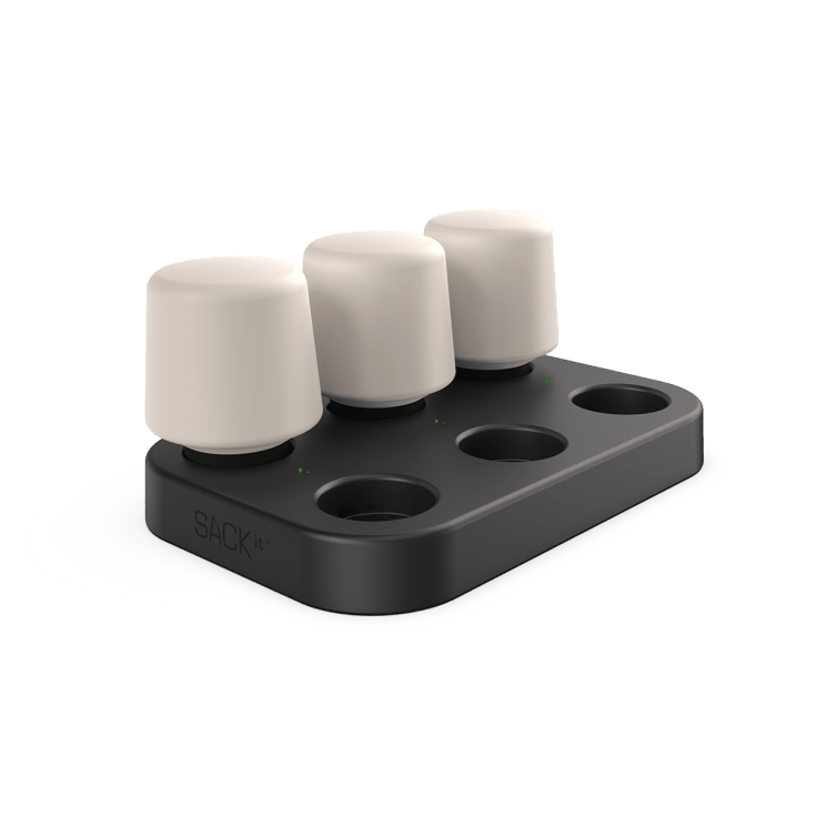 Sackit opladestation til Ambience genopladelige bordlamper