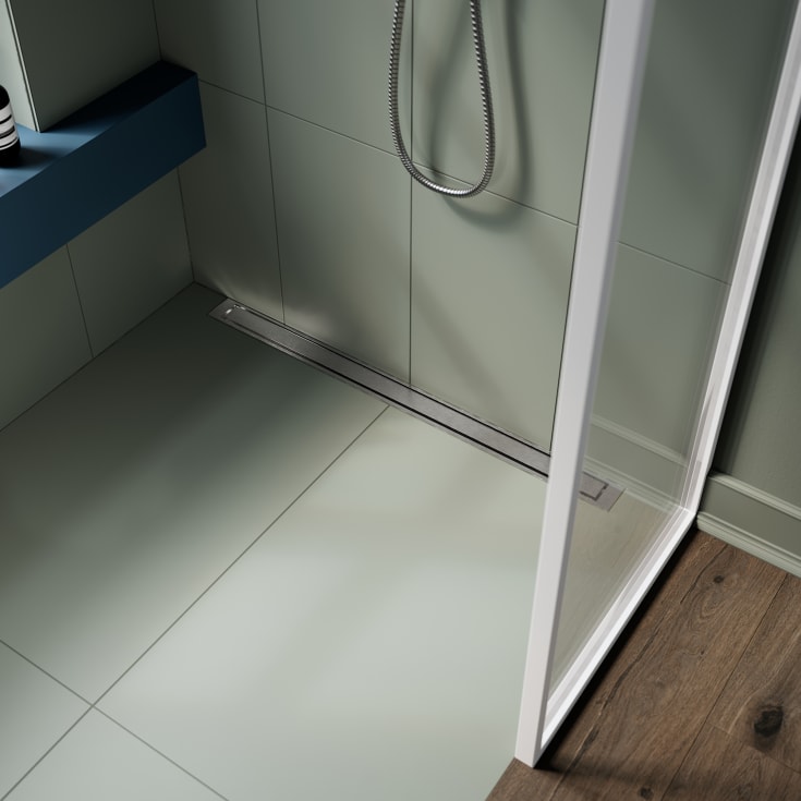 Unidrain HighLine panel galler, 800 mm, rostfritt stål