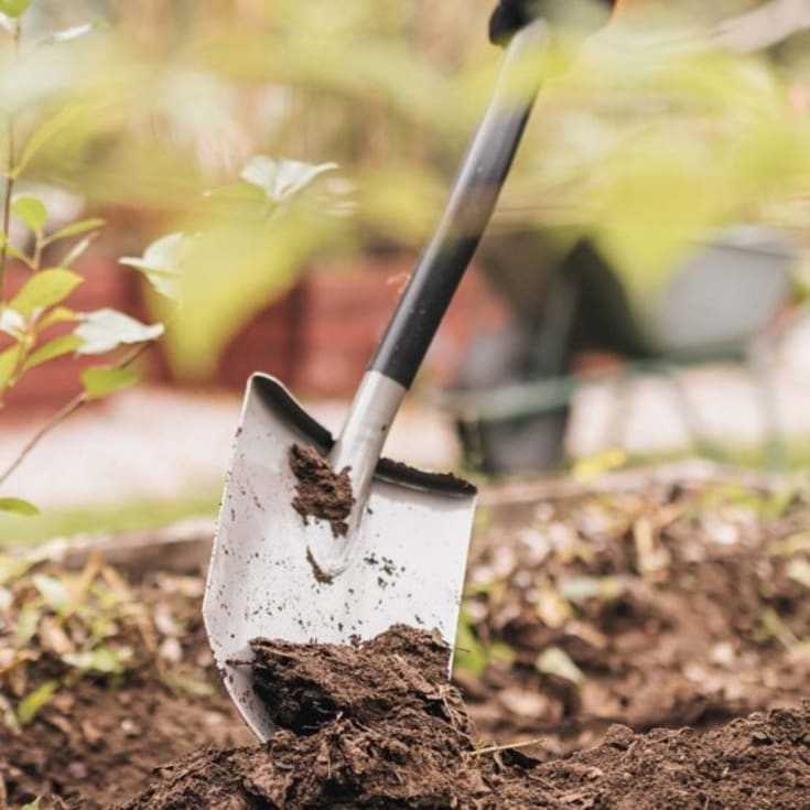 Fiskars Ergonomic spids spade